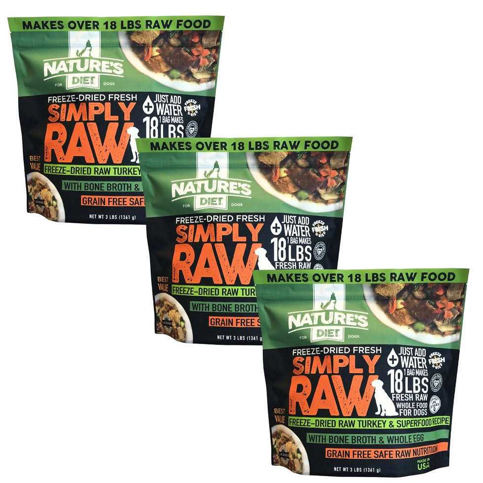 Freeze-Dried Raw Whole Food Meal Makes 18 Lbs Fresh Raw Food R9885
