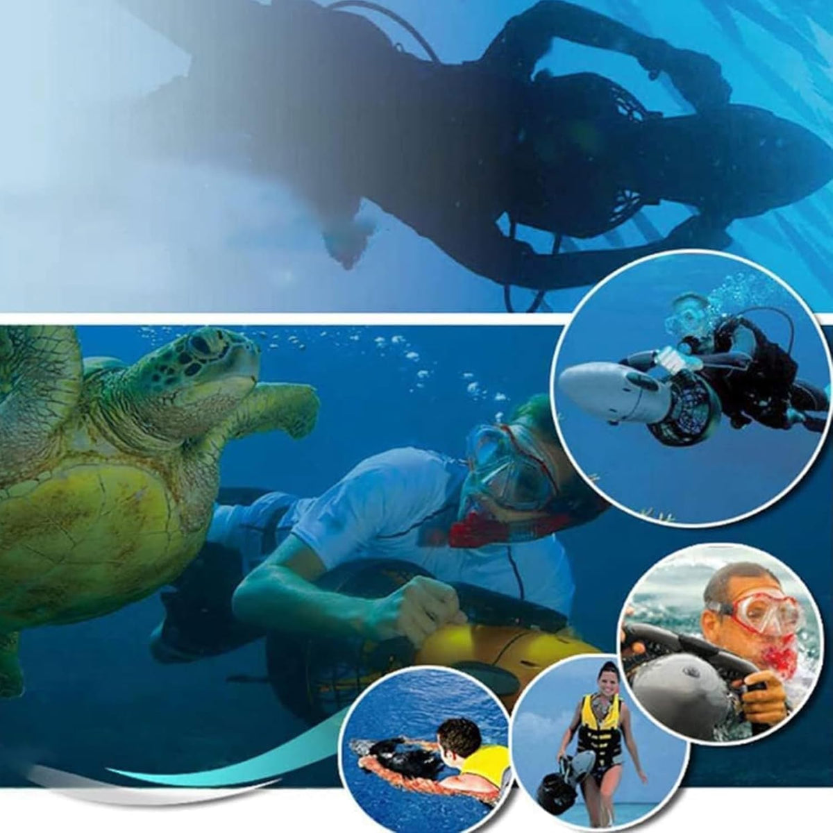 300W Electric Underwater Scooter G5941