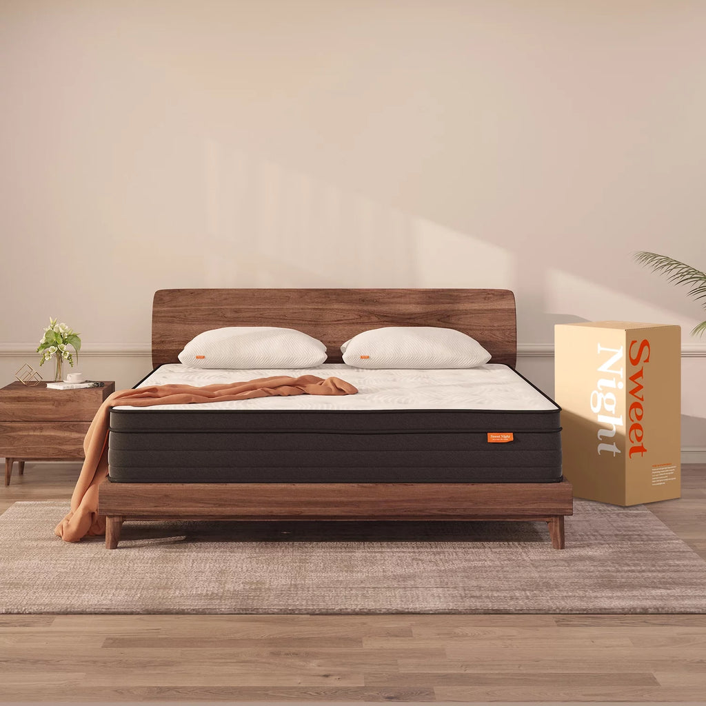 King Size Medium Firm Memory Foam Hybrid Mattress P9183