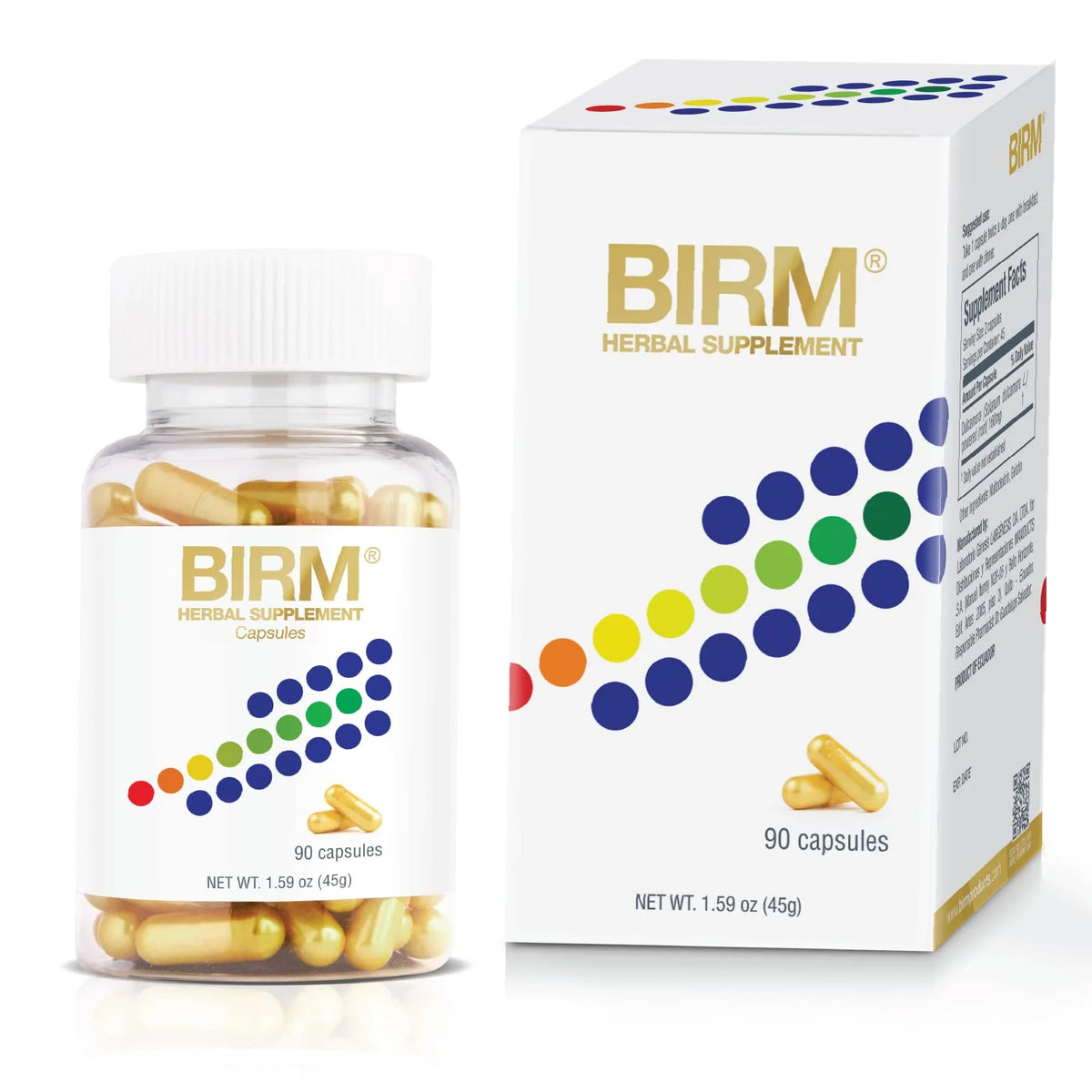 90 Capsules Herbal Supplement A1885