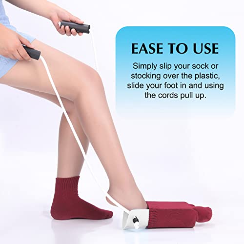 Wide Sock Aid with Foam Handles V202