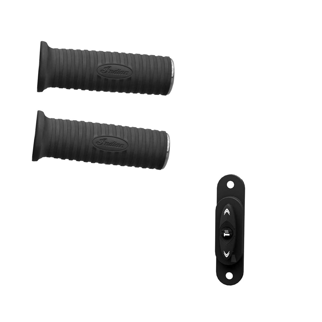 Black Heated Handlebar Grips B496