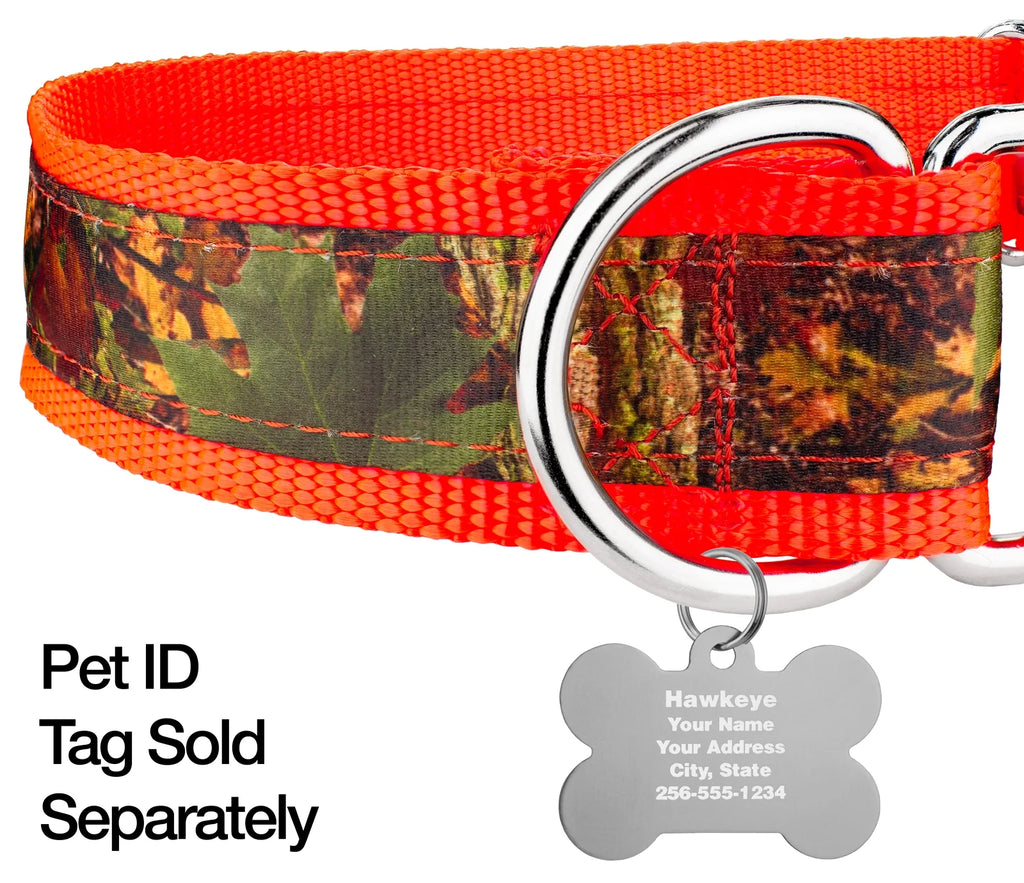 Southern Forest Camo Martingale Dog Collar, 1 1/2 inch, Extra Large N15662