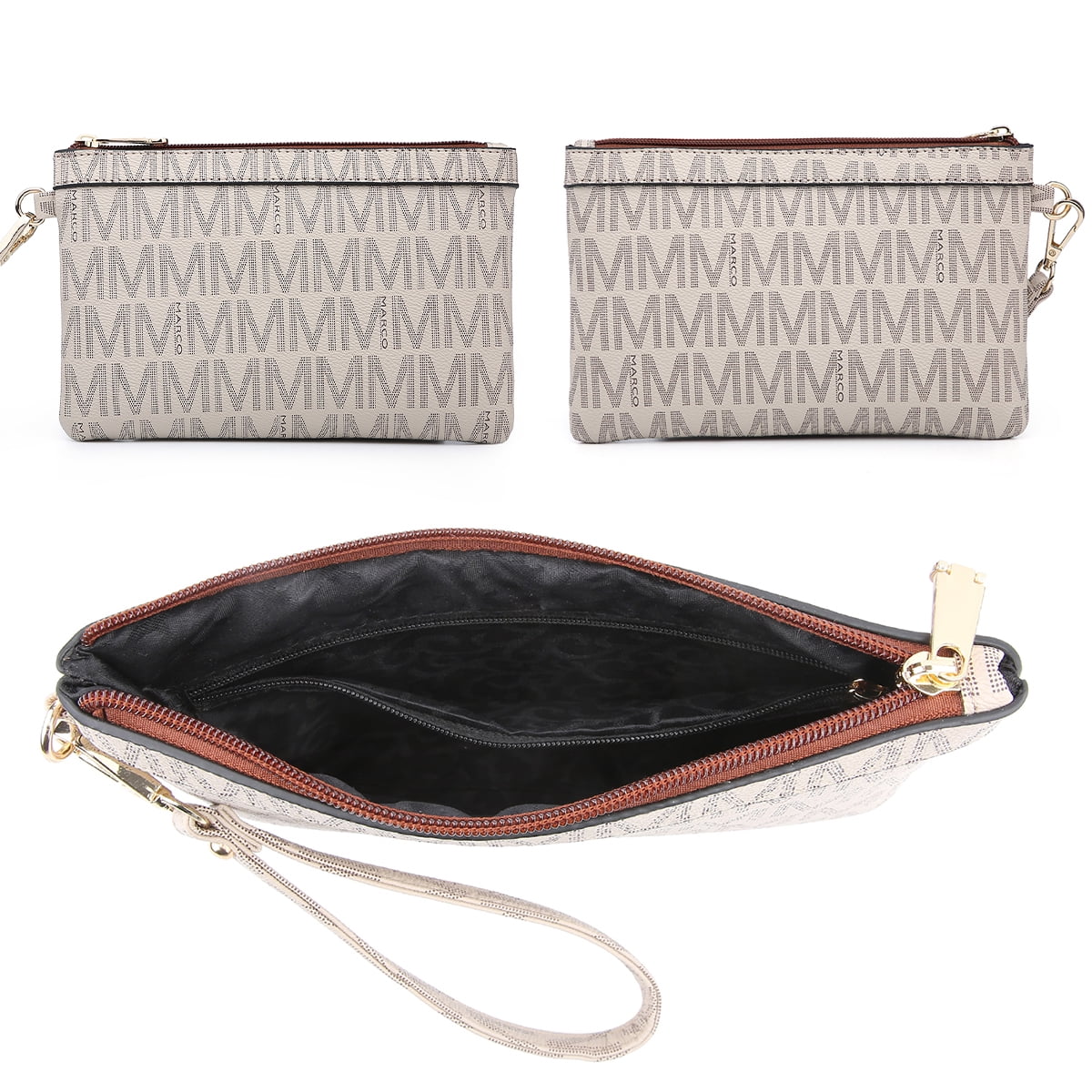 Anti-Theft Travel Backpack and Purse Wallet Set 2pcs P2683