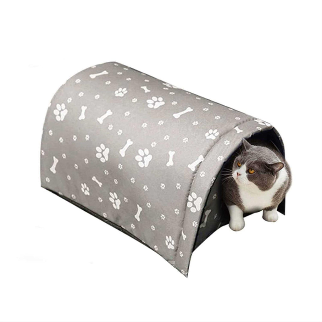 Outdoor Foldable Cotton Filled Cat House P2490