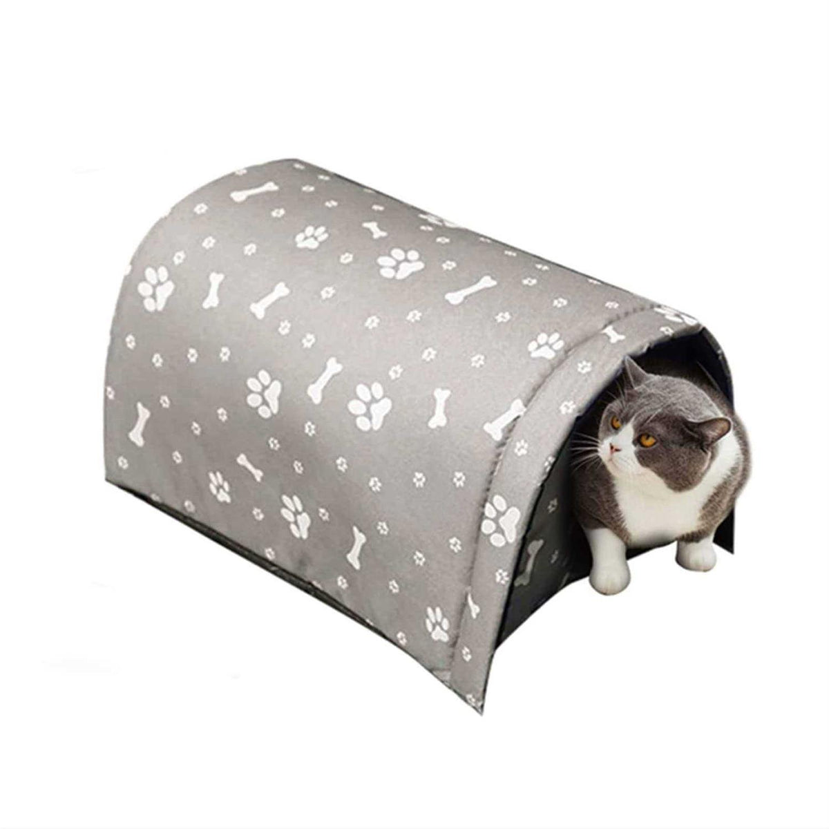 Outdoor Foldable Cotton Filled Cat House P2490