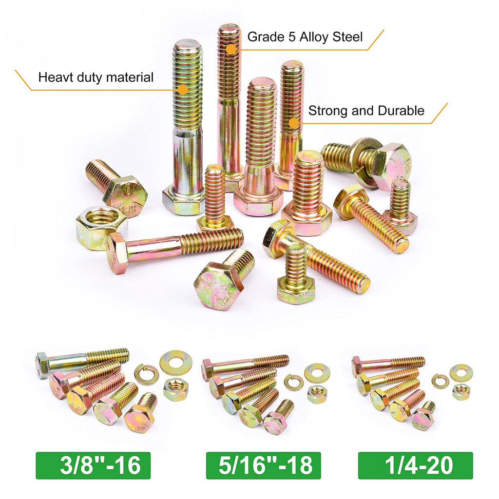 467Pcs Heavy Duty Bolt Nut Washer Kit A821494