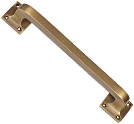 Industrial Sliding Door Pull Handles, Oil Rubbed Bronze, Pack of 2 U54891