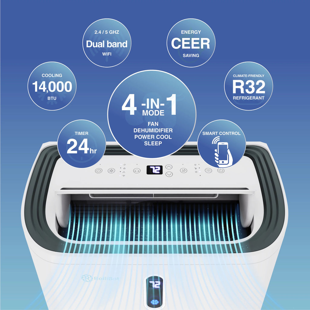 10,000 BTU Portable Air Conditioner & Dehumidifier X761720