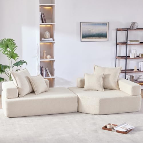Gray 4 Seat Oversized Sectional Foam Sofa G902