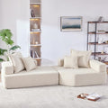 Gray 4 Seat Oversized Sectional Foam Sofa G902