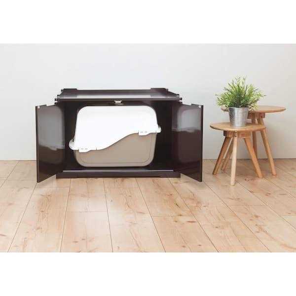 Wooden Pet House and Litter Box M26471