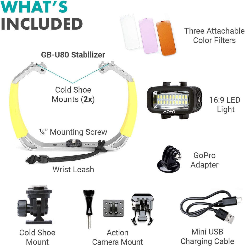 Diving Rig Bundle with Waterproof LED Light X694