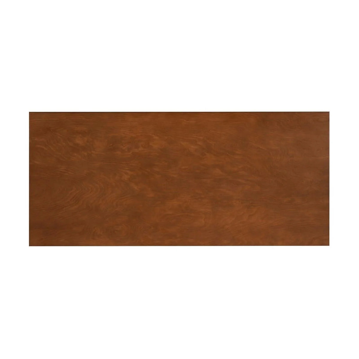 Mid-Century Wood/Metal Office Desk in Walnut Brown Y971000