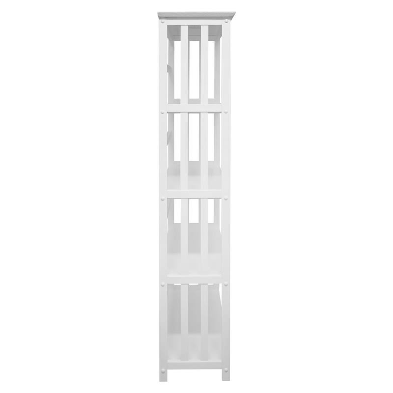 White 5-Shelf Bookcase W958235