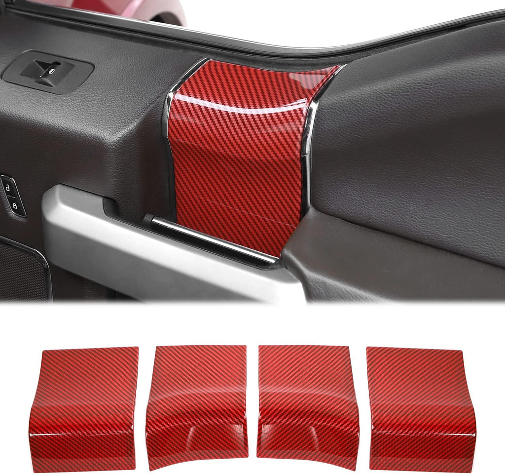 Interior Door Handle Panel Trim ABS Cover A907