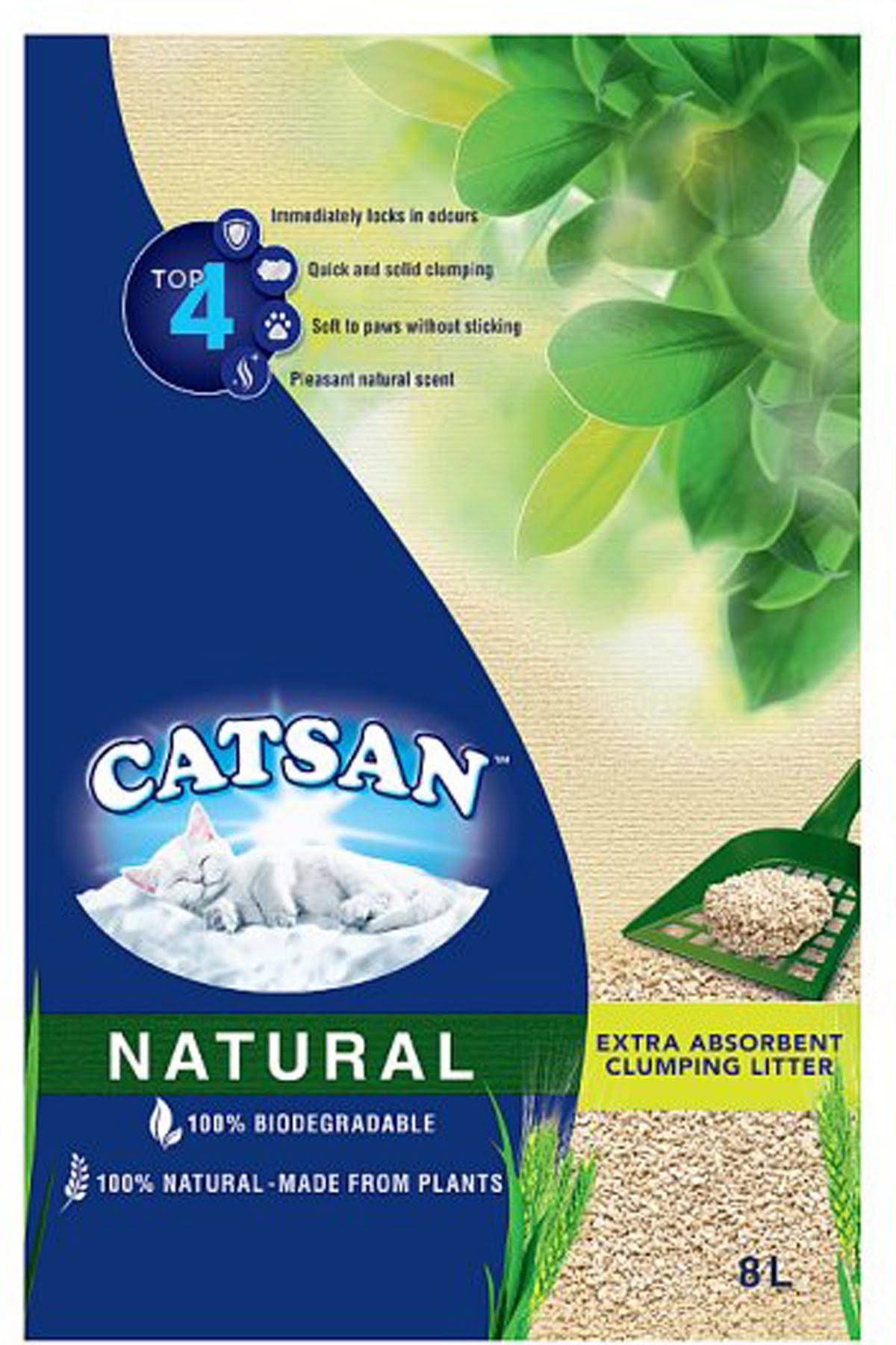 Biodegradable Natural Clumping Cat Litter 8L H38263