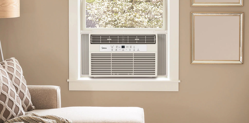 8,000 BTU 115V Smart Window Air Conditioner with Remote R300