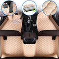 Custom Full Coverage All Weather Non-Slip Leather Car Floor Mats S521