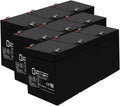 12 Volt 5 AH SLA Battery - Pack of 9 F414