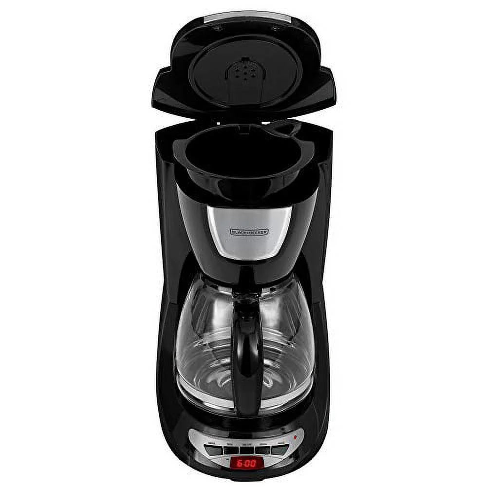 12-Cup Programmable Coffeemaker with Glass Carafe D965451