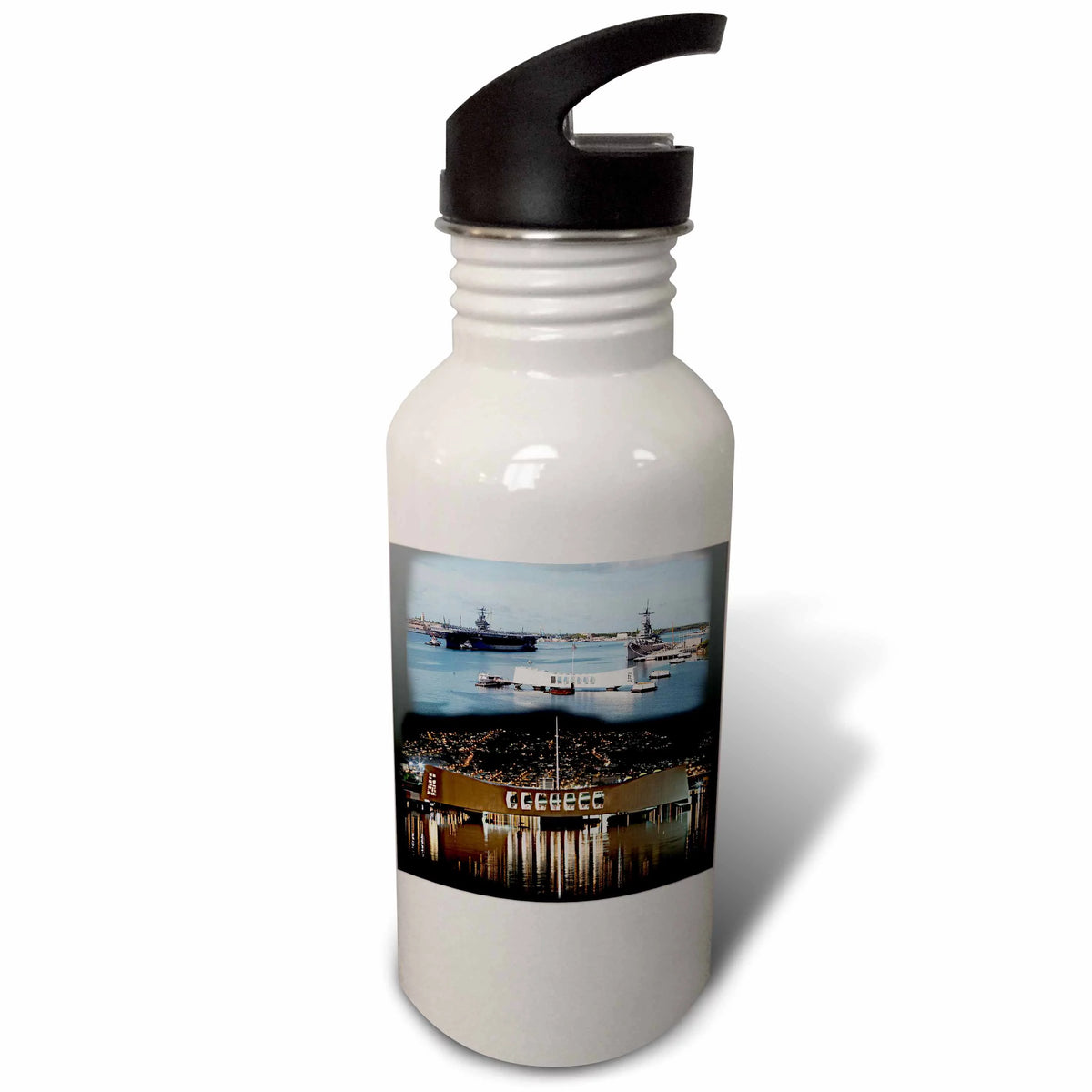 Pearl Harbor 21 oz Sports Water Bottle P543