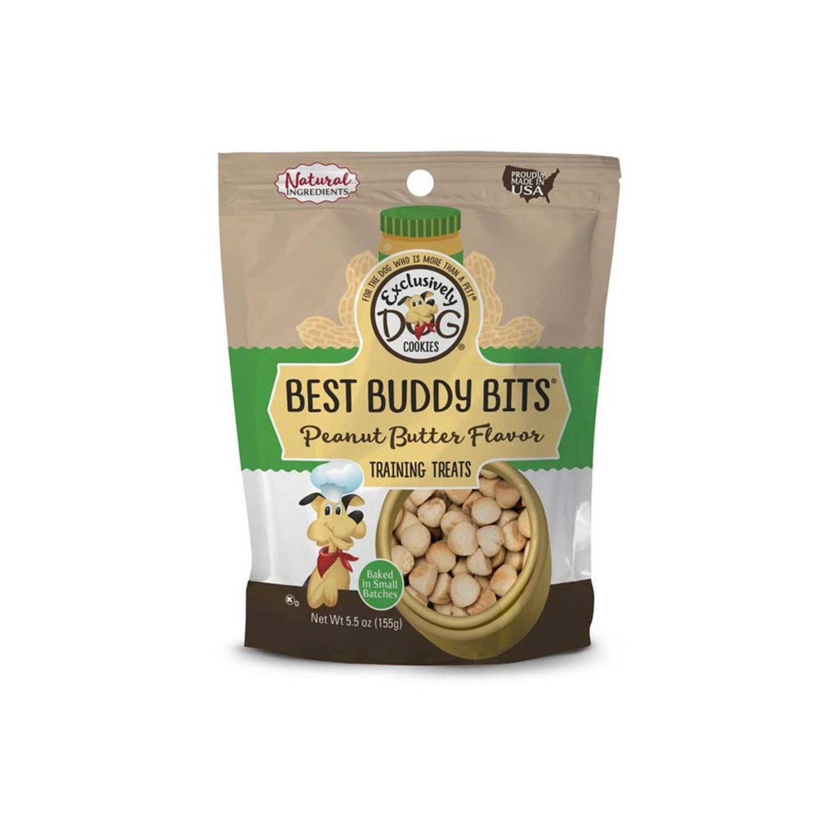 Peanut Butter Flavor Dog Treats 5.5 oz S983