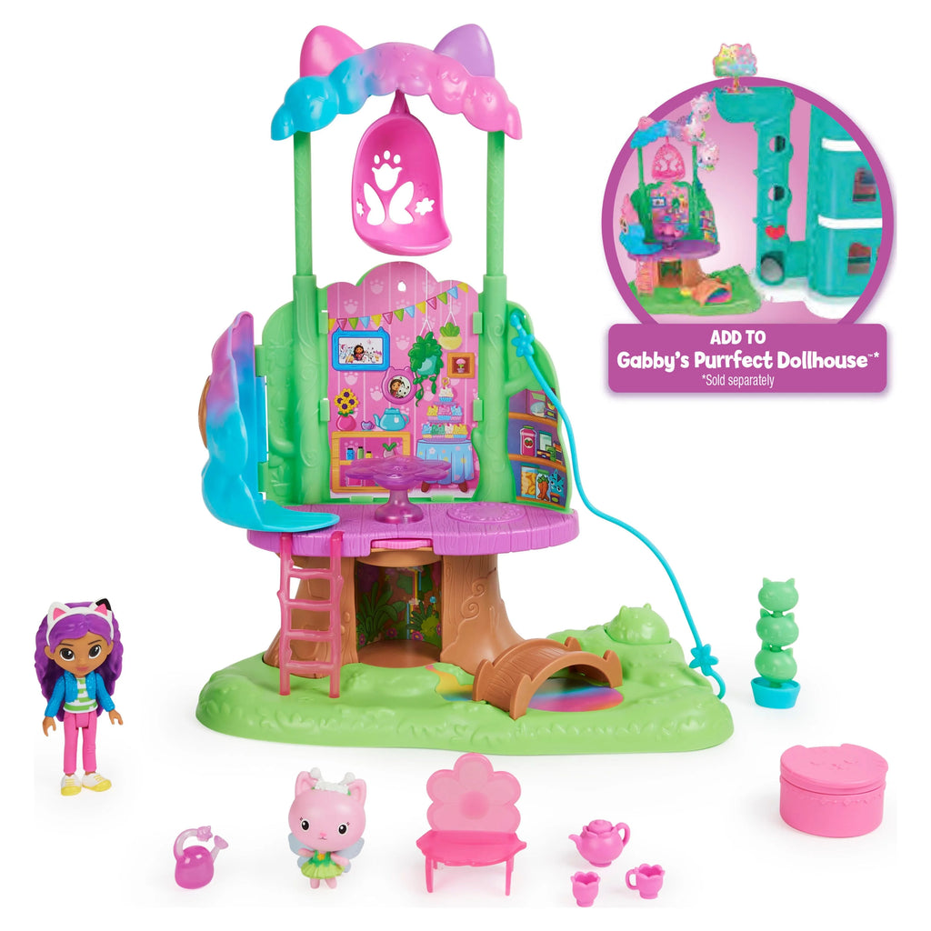 Transforming Garden Treehouse Set with 2 Figures P628301