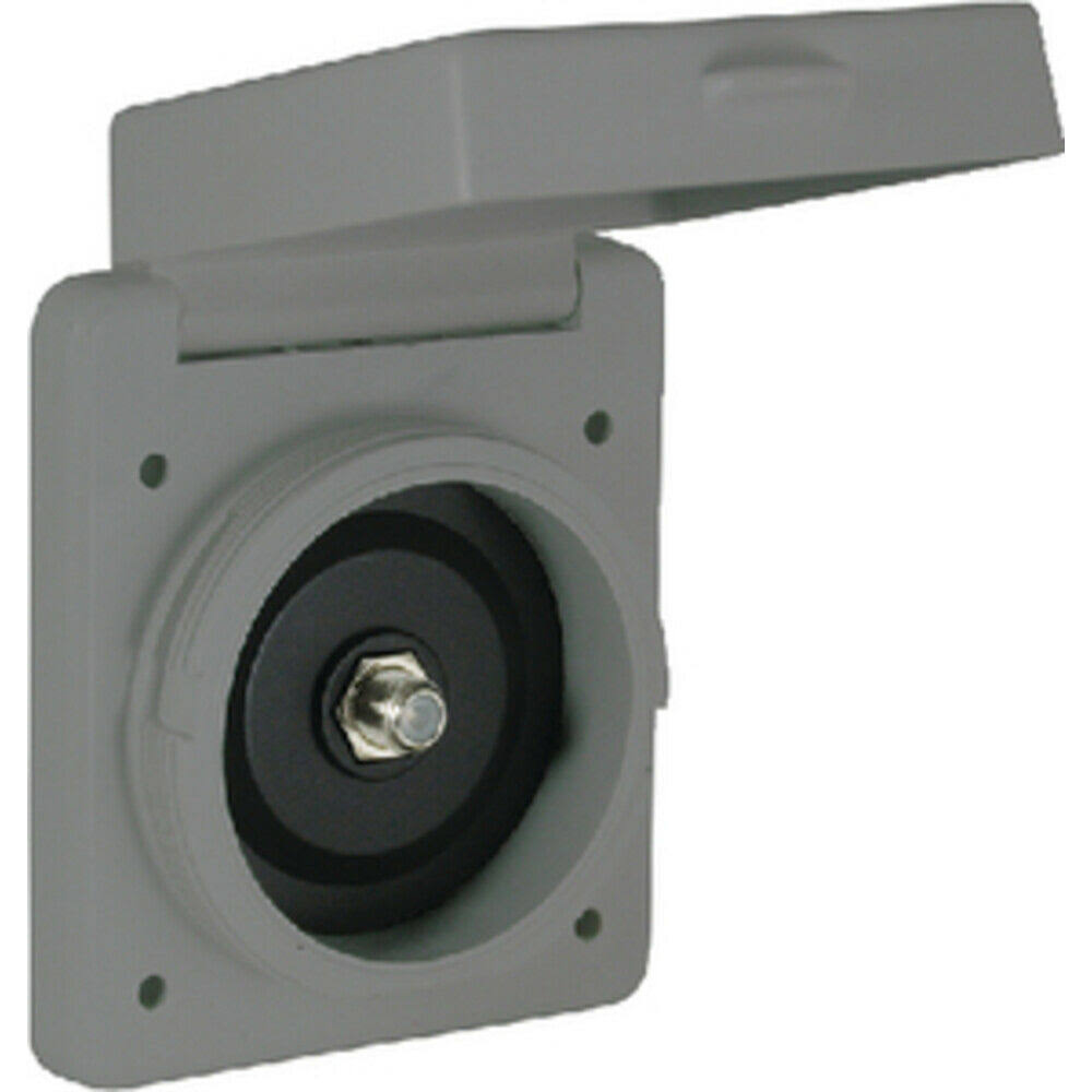 Single Cable TV Standard Inlet, White O668