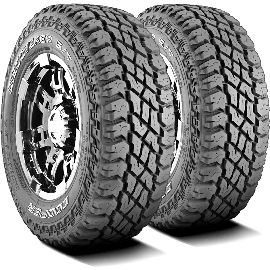 Pair of 2 LT 285/70R17 121/118Q E 10 Ply Mud Tires I53094