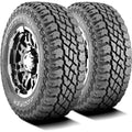 Pair of 2 LT 285/70R17 121/118Q E 10 Ply Mud Tires I53094