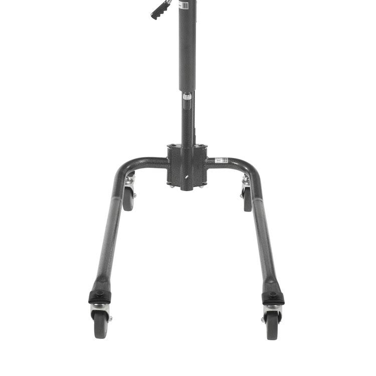 Hydraulic Patient Lift with Six Point Cradle, 5x22 Casters, Silver Vein Z1500