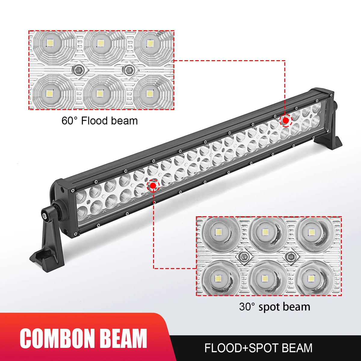 22" LED Light Bar Bumper Bracket Wire Kit N930