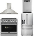 36 Electric Range, Range Hood, Refrigerator and Dishwasher A463527