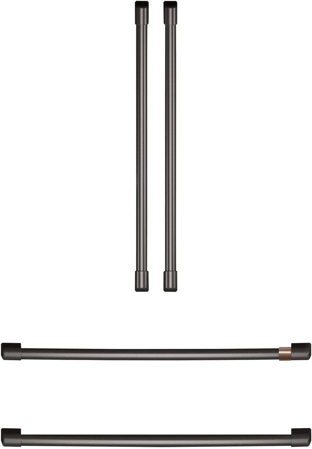 Brushed Black Refrigerator Handle Kit A232952
