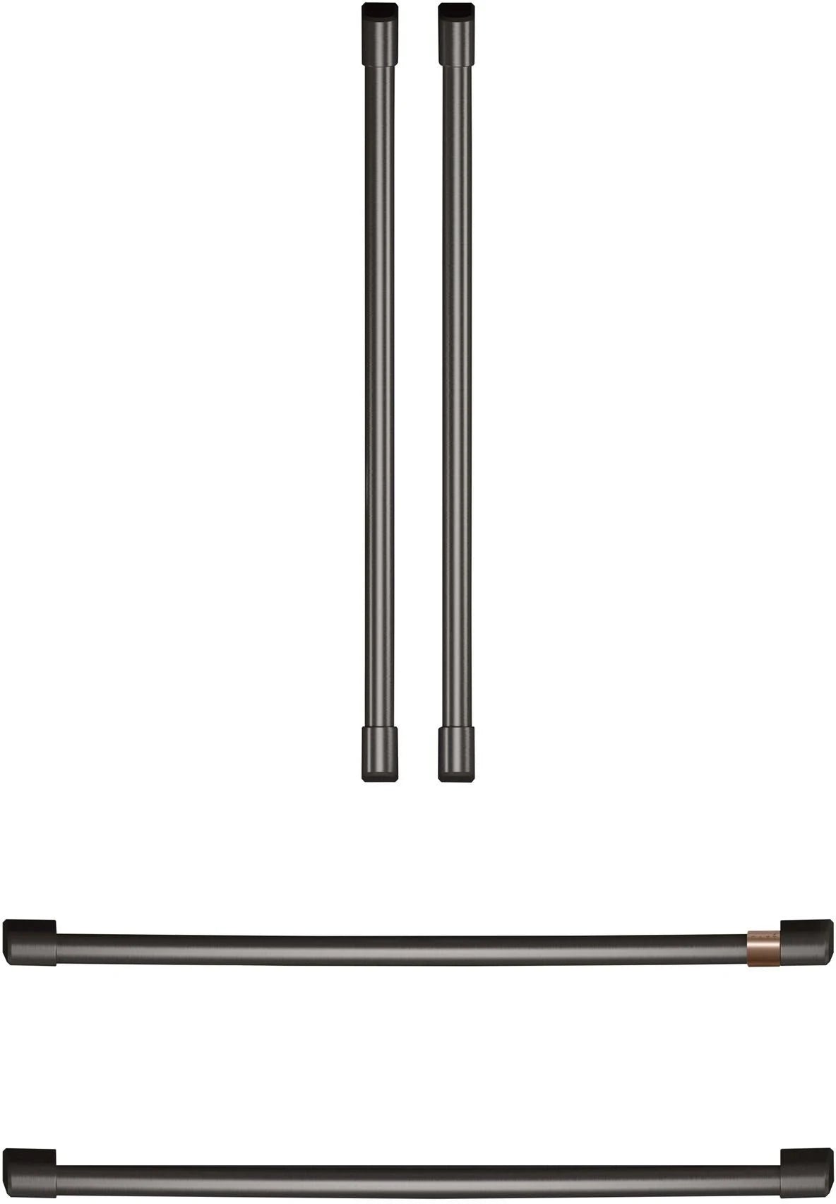 Brushed Black Refrigerator Handle Kit A232952