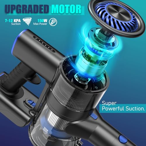 Cordless Stick Vacuum Cleaner Blue P77468