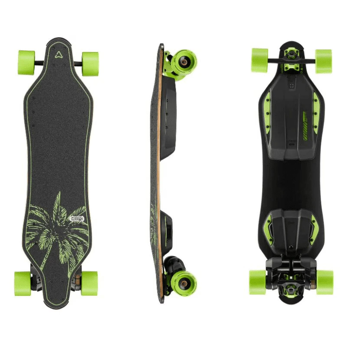 Electric Skateboard 32Mph Top Speed 24 Miles Range Belt Motors O86040