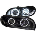 Black Projector Headlights for 1998-2002 Chevrolet Camaro Y849