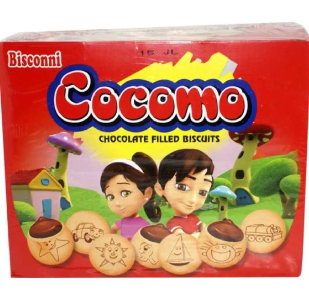 Chocolate Filled Biscuits 528 Grams (Pack of 2) O6275