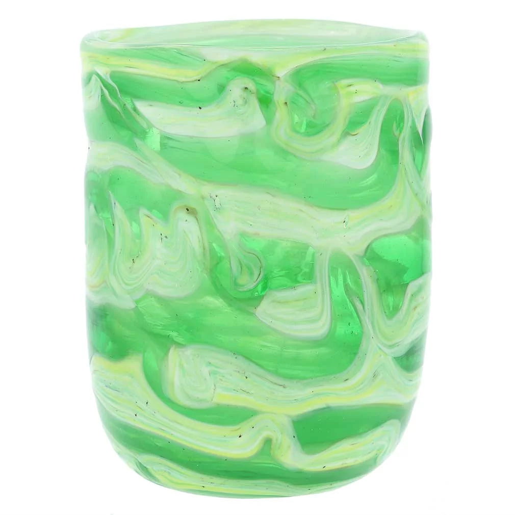Green Murano Glass Tumbler W559584