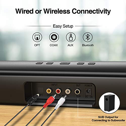 Sound Bar with Wireless Bluetooth 5.0 J150