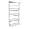 White 5-Shelf Bookcase W958235