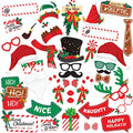 Christmas Photo Booth Props 38pc Set S545438