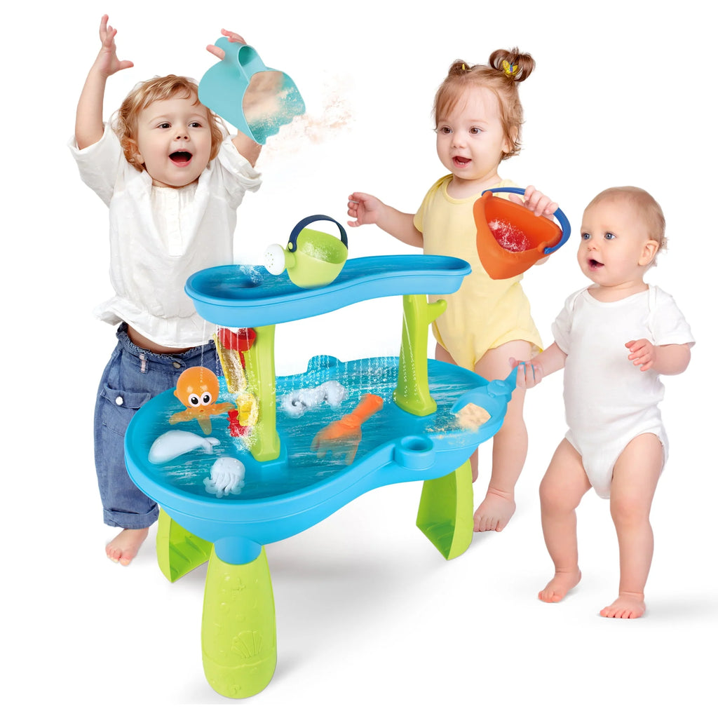 Sand and Water Table with 19PCS Accessory Set B1300