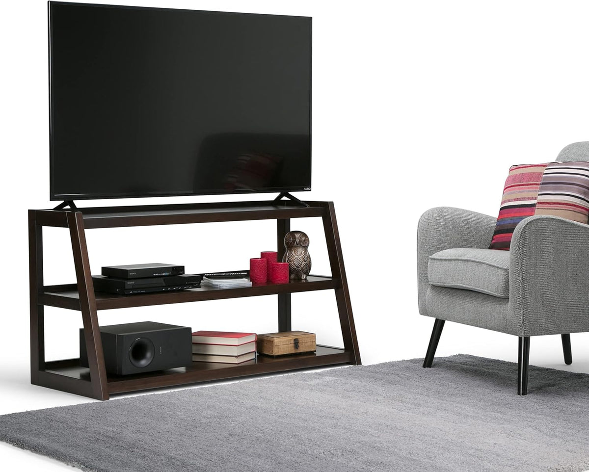 Solid Wood 48 inch Wide TV Media Stand V7784