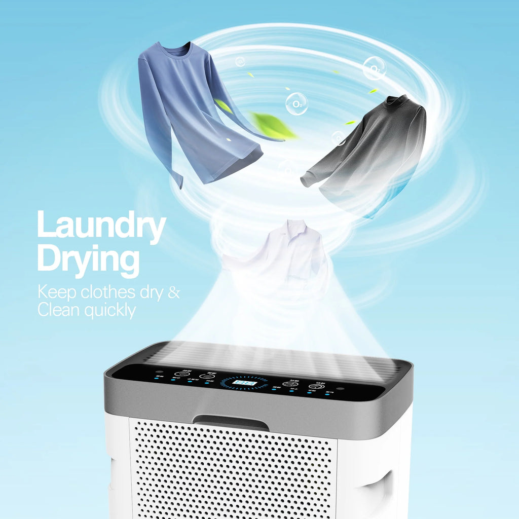22 Pints Portable Dehumidifier with Drain Hose N697