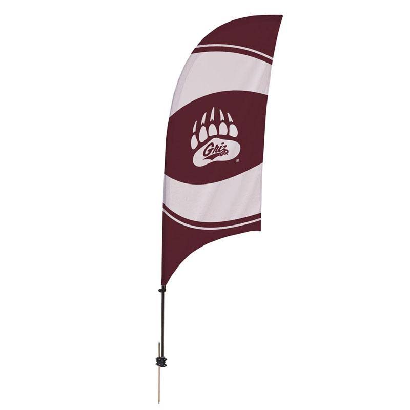 Razor Feather Flag with Cross Base J21524
