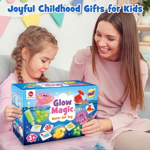 Glow in The Dark Water Gel Kit with Squishy Molds W7150