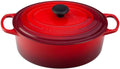 Enameled Cast Iron Oval Dutch Oven, 6.75 qt. S132
